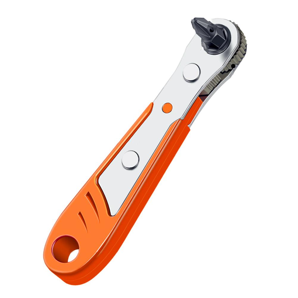 Spanner Hexagon Torx Ratchet Release rápido Controlador de enchufe Allen llave llave