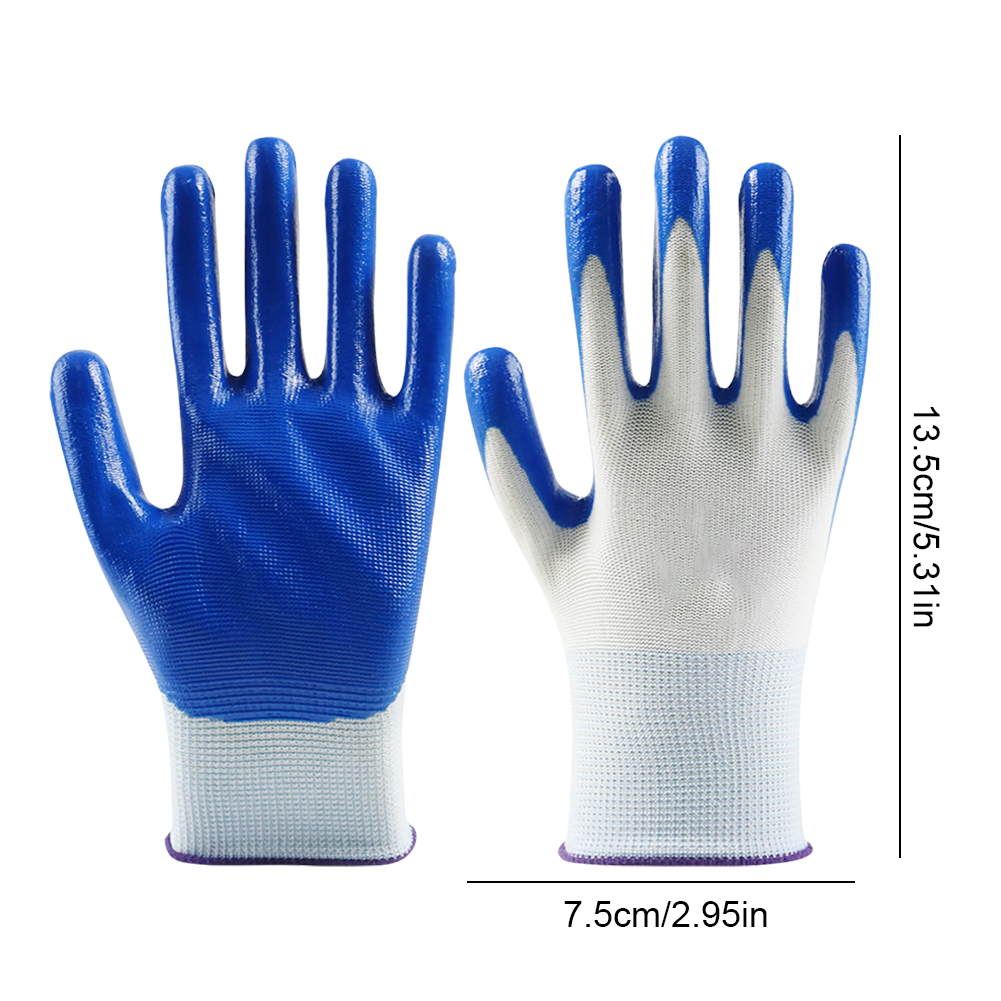 thumbnail image 2 of Guantes de trabajo Mitten transpirable que funciona con guantes de nitrilo resistentes a la desgaste sin deslizamiento, 2 of 9