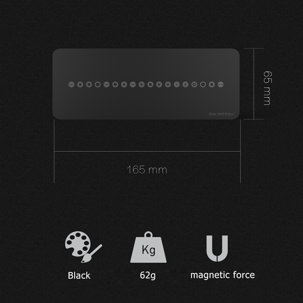 thumbnail image 2 of Tornillo de tornillo magnético práctico Herramienta de reparación de teléfonos móviles de recuerdo de placa de posición clásica multifuncional, 2 of 9
