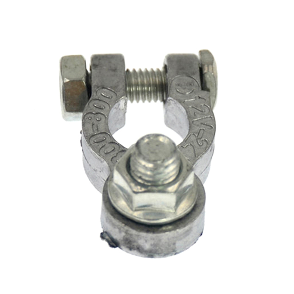 thumbnail image 2 of 1 par de la batería del automóvil Terminal Clamp clip chapado en la tinte Capacitación conductable Capacitación Auto Autominal terminales de la batería Terminal Clips Tornillo, 2 of 7